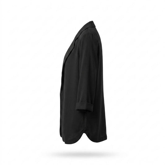 Allsaints Leather - Viren | Open-Front Lightweight Blazer Women
