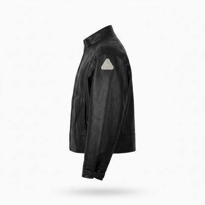 Allsaints Leather - Vasan | Zip-Up Paneled Leather Jacket Men