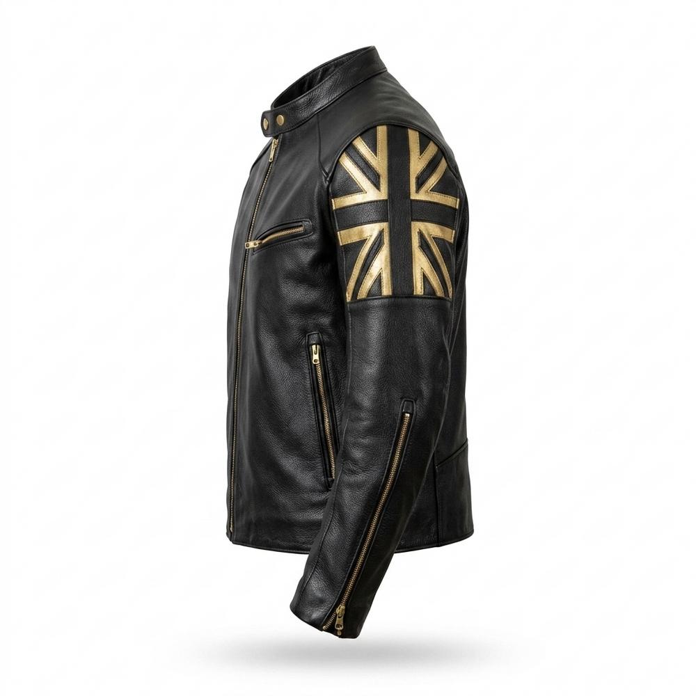Allsaints Leather - Rufil | Zippered Tailored Leather Jacket Men
