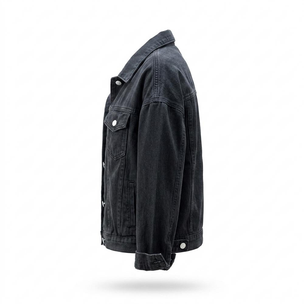 Allsaints Leather - Ralan | Oversized Button-Front Denim Jacket Women
