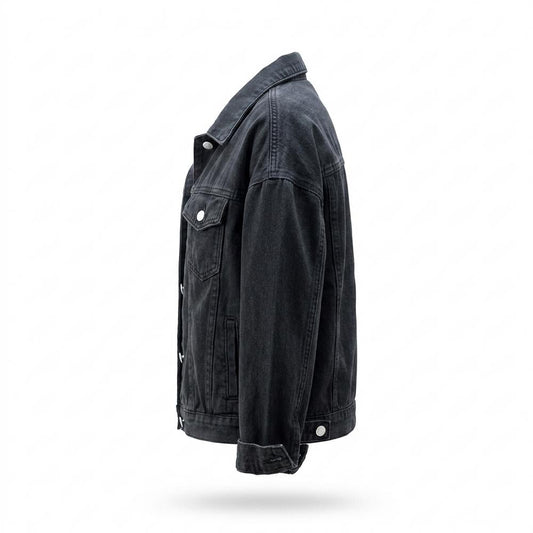 Allsaints Leather - Ralan | Oversized Button-Front Denim Jacket Women