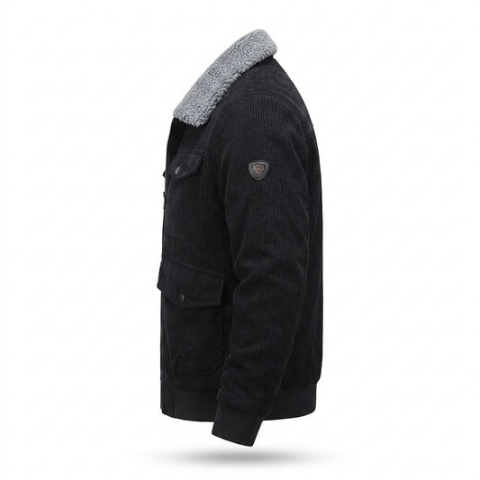 Allsaints Leather - Lonav | Corduroy Sherpa-Lined Jacket Men