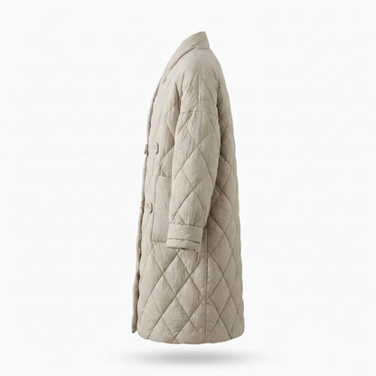Allsaints Leather - Almin | Quilted Relaxed-Fit Coat Women
