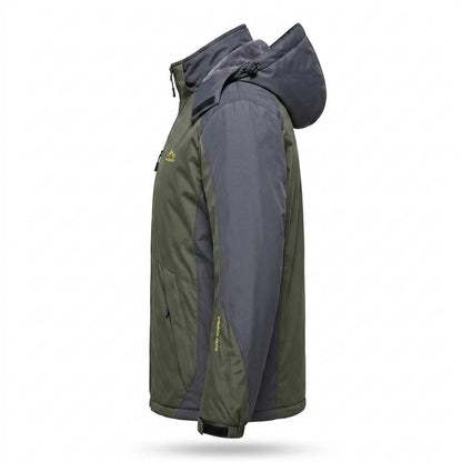 Allsaints Leather - Dolet | Fleece-Lined Hooded Jacket Men