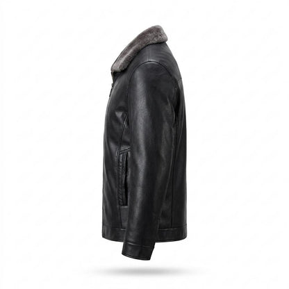 Allsaints Leather - Zaron | Lined Zip-Front Leather Jacket Men