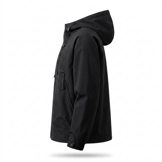 Allsaints Leather - Rasol | Hooded Zip-Up Jacket Men
